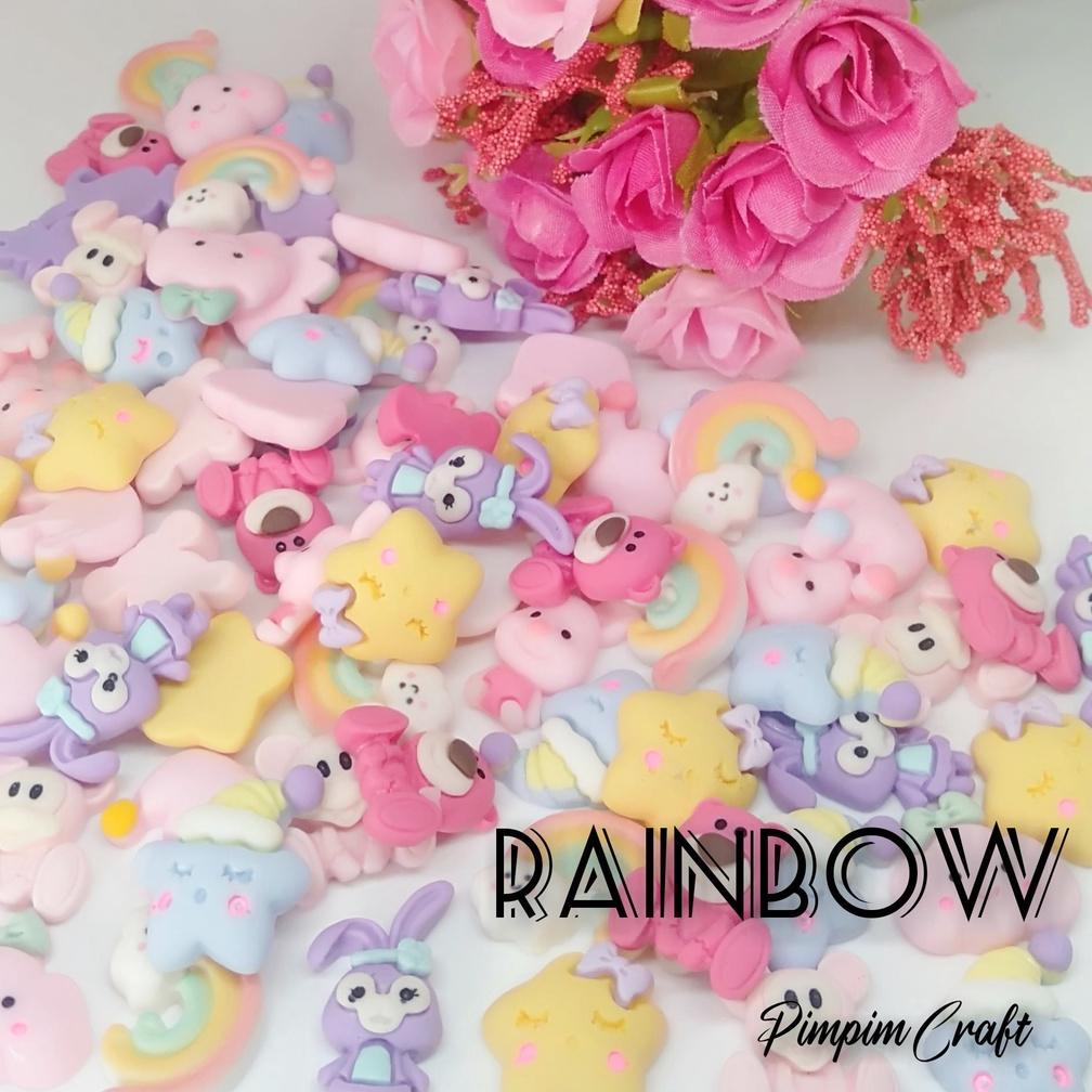 Clay Resin Karakter GROSIR 100pcs