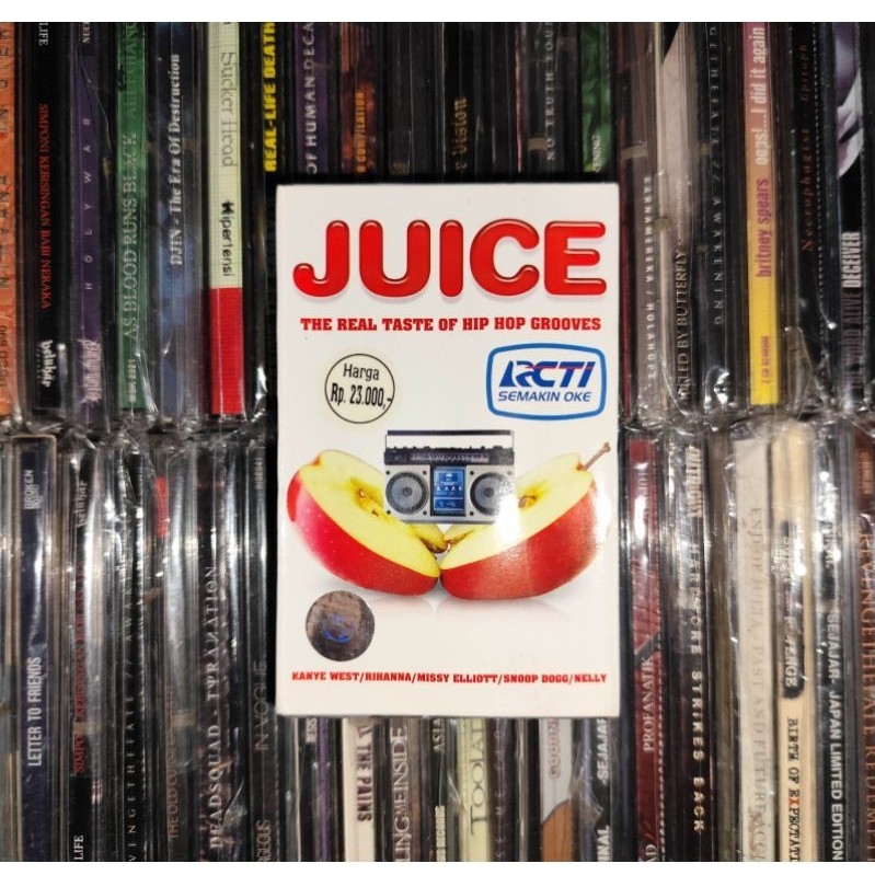 Kaset Kompilasi Juice - Kanye West, Rihanna, Missy Elliott, Snoop Dogg, Nelly