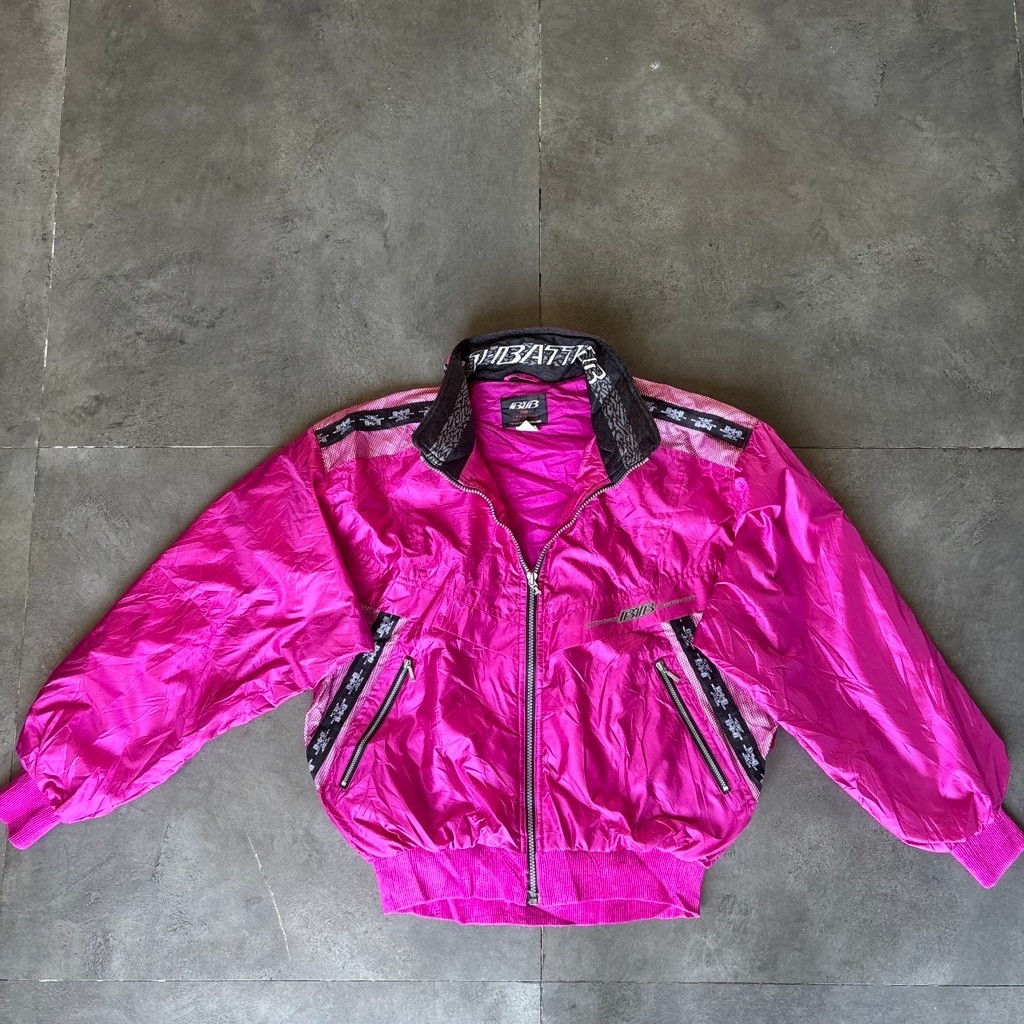 B1B by SSK Oversized Electric Magenta Vintage Jacket Unisex