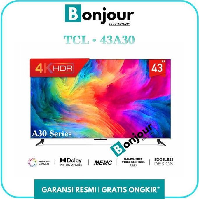 Android Tv Tcl 43A30 Android 11 Tcl 43 Inch 4K Android 11 Tcl 43A30 43