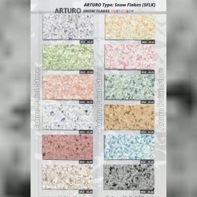 ArturoSnow FlakesSflk 2425-2434 CatTextureMulticolorSnowflakes