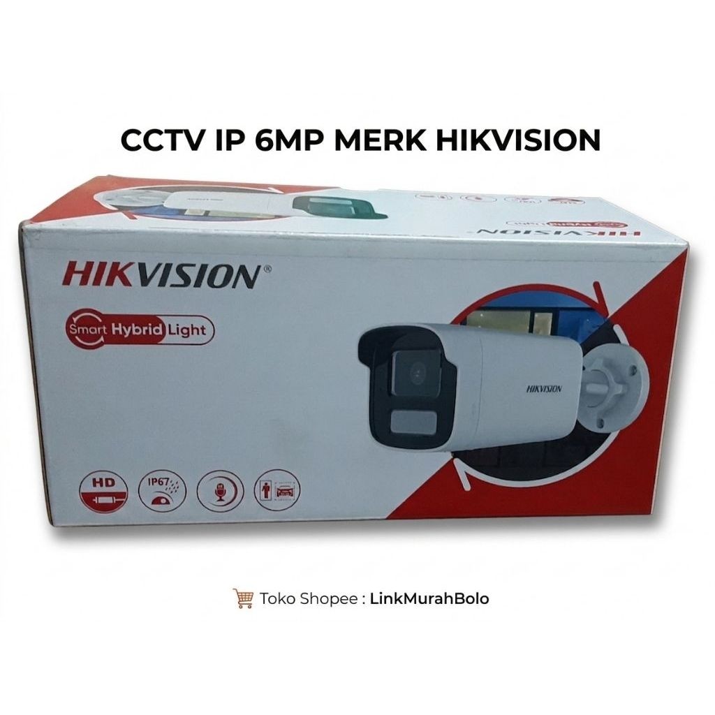 CCTV OUTDOOR IP 6MP HIKVISION