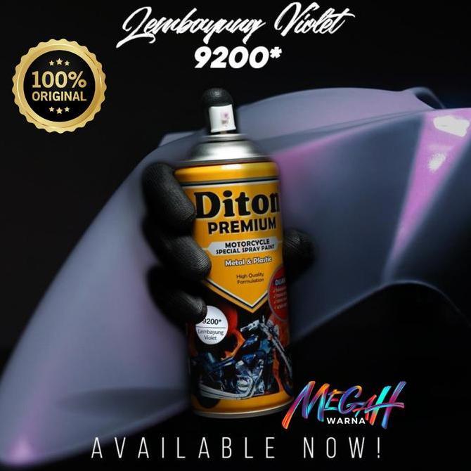 Cat Semprot Diton Premium Lembayung Violet 9200 - Bunglon Pilok Pilox