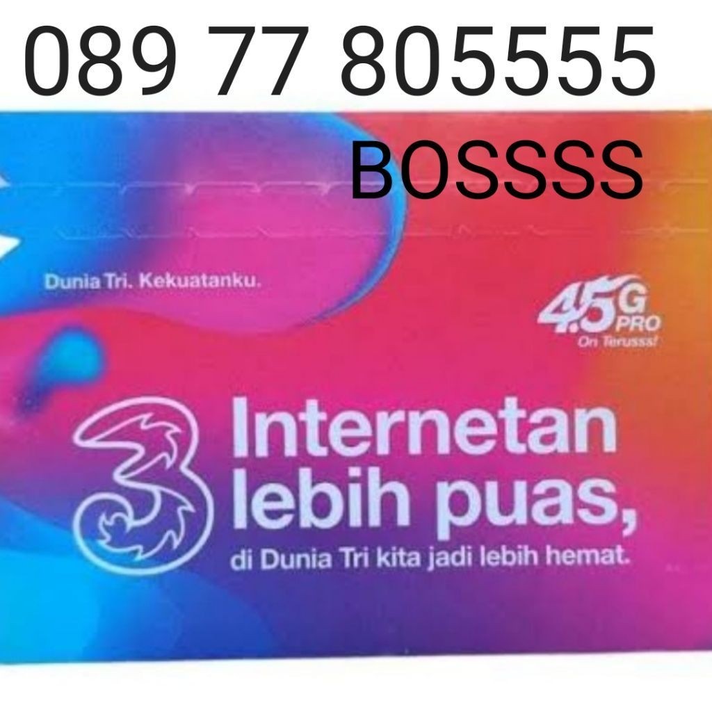 Kartu Perdana Tri Kosongan 0 Kuota 0 Pulsa