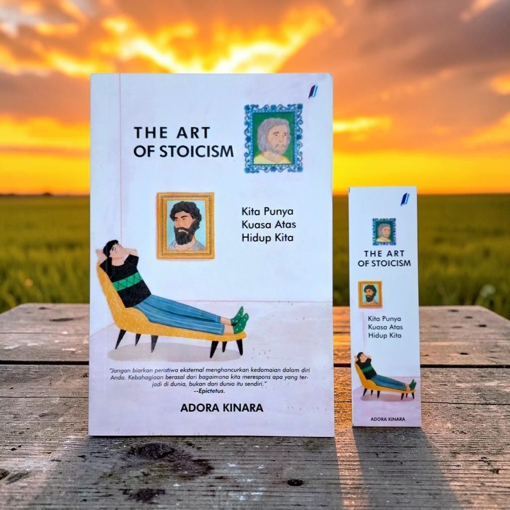 BUKU PSIKOLOGI / THE ART OF STOICISM ( KITA PUNYA KUASA ATAS HIDUP KITA ) / PSIKOLOGI MOTIVASI / PSI