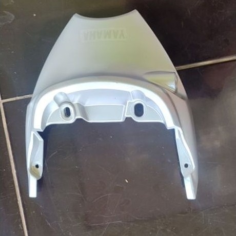 cover tail tutup ats lampu belakang yamaha fino karbu 2010-2012 silver