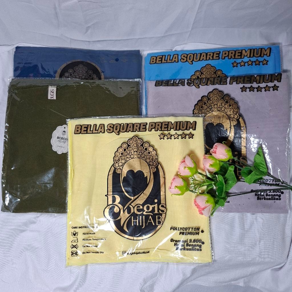 Segi Empat Bella Bugis By Bugis Hijab