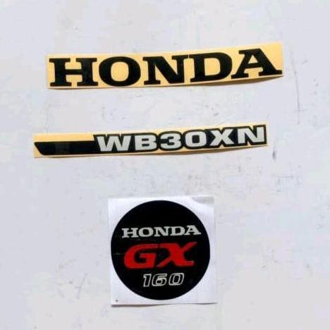 $+$+$+$+] Stiker Honda GX160 pompa air