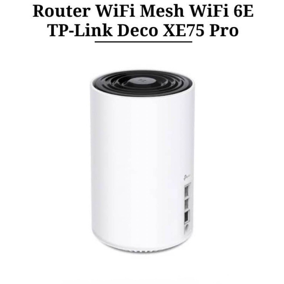 Tp-Link Deco XE75 PRO - AXE5400 Tri-Band Mesh Wifi 6E System Router