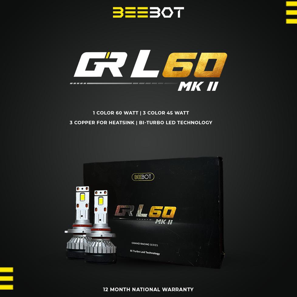 Beebot Lampu Mobil LED - Headlamp GR L 60 MK II Bi Turbo Led Technology