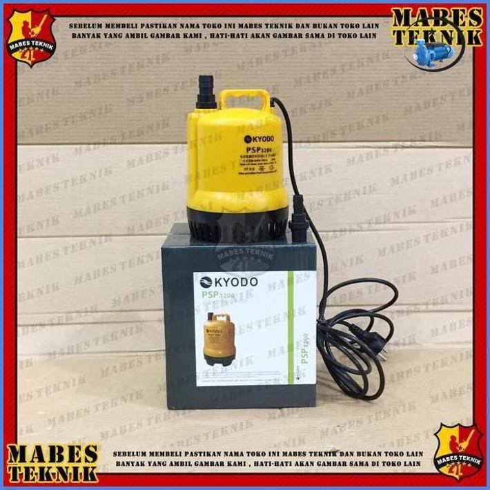 Kyodo Psp3200L / Psp 3200 / Psp 3200L - Pompa Air Celup Bahan Plastik High Quality