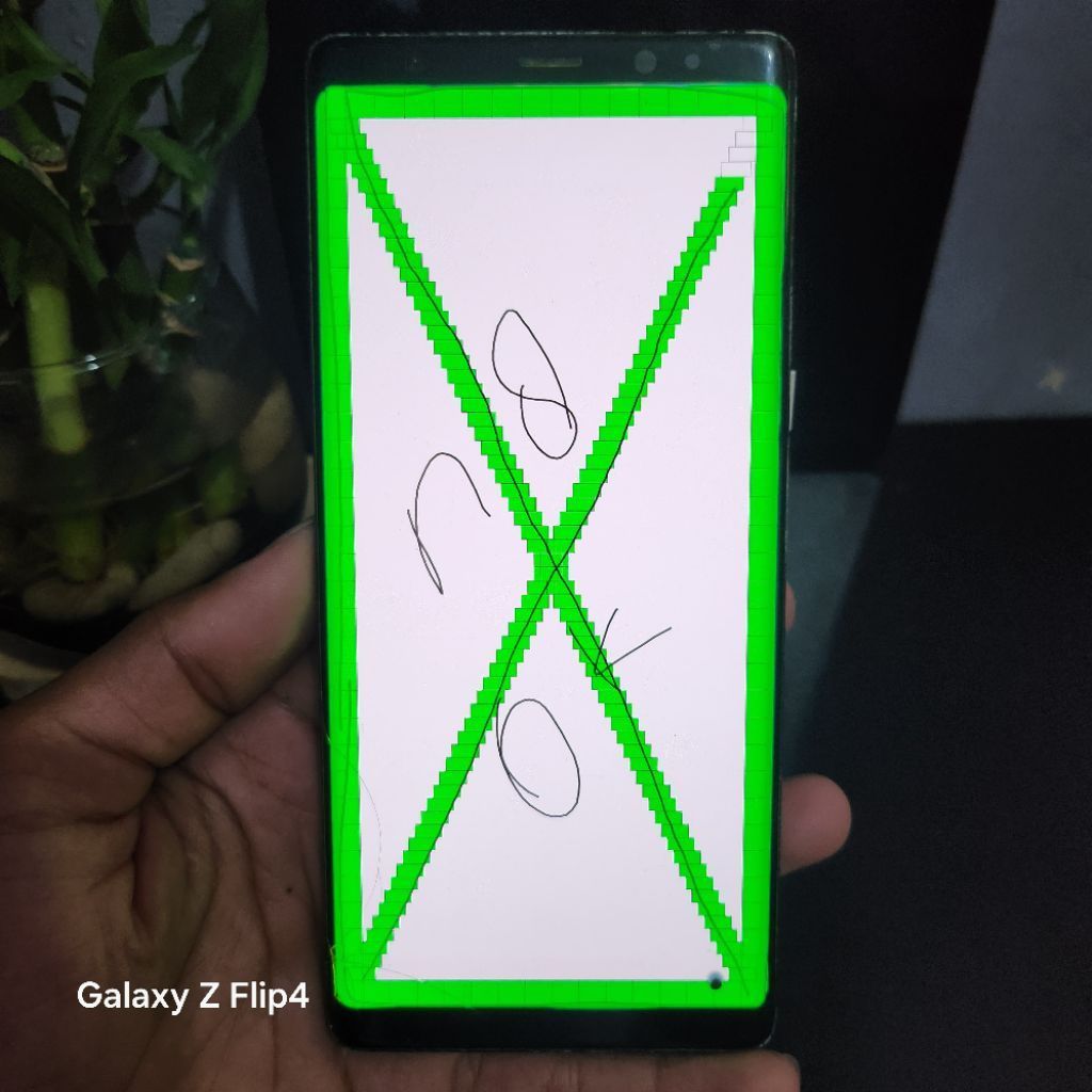 lcd samsung note 8 original minus