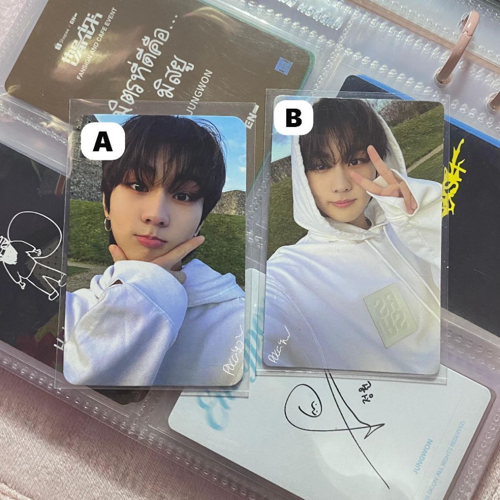 PHOTOCARD JUNGWON ENHYPEN DARK BLOOD NAMIL R3 OFFICIAL
