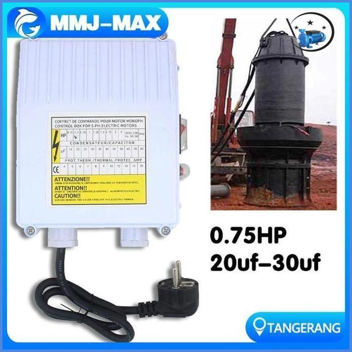 Control Box Satellite Water Pump 0.75Hp/Control Panel Submersible Pump Harga Khusus