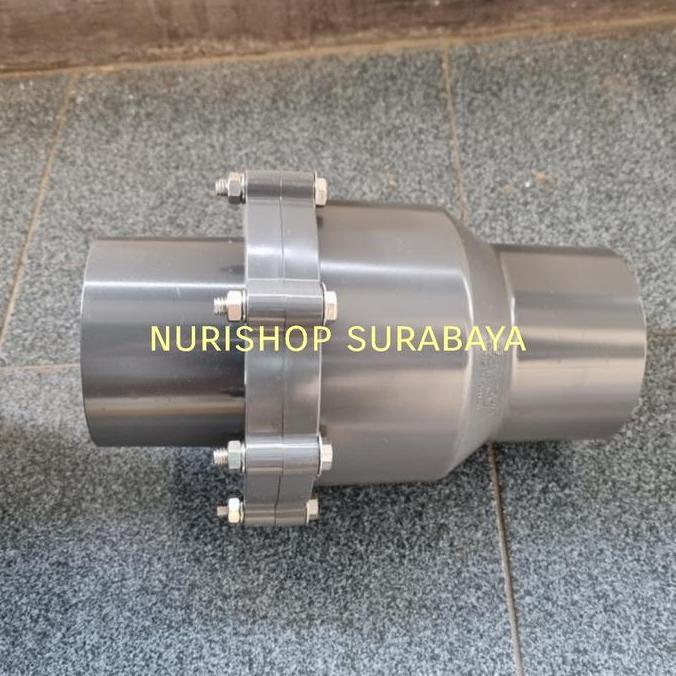 '+'+'+'+] CHECK VALVE 5"/ 5 INCH / CHECK VALVE PVC 5" KDJ SWING/TABOK
