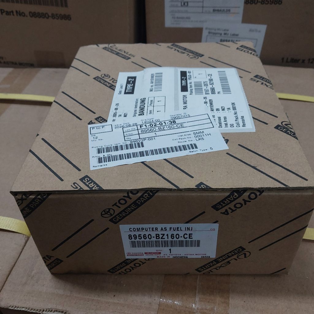 Toyota Genuine Parts Computer AS Fuel Inj 89560-BZ160-CE
