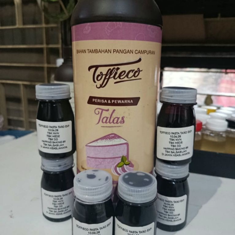 TOFFIECO PASTA TARO REPACK -+ 50 G/PASTA PEWARNA TALAS /TARO EXP 2028