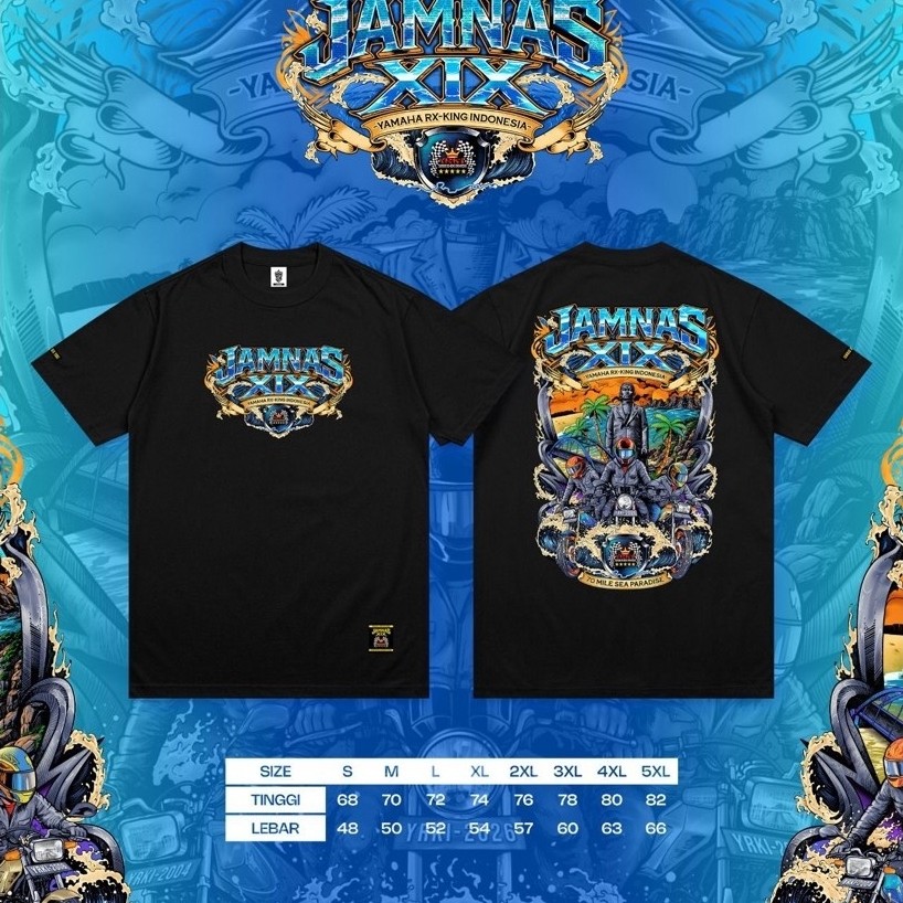 KAOS JAMNAS XIX YRKI PACITAN 100% ORIGINAL