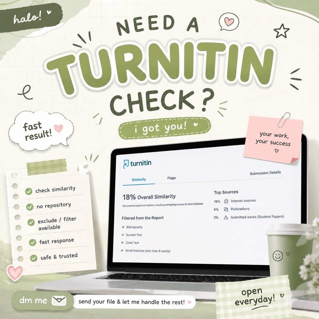 Jasa Cek Plagiasi Turnitin Otomatis 24 Jam - Cepat & Terpercaya