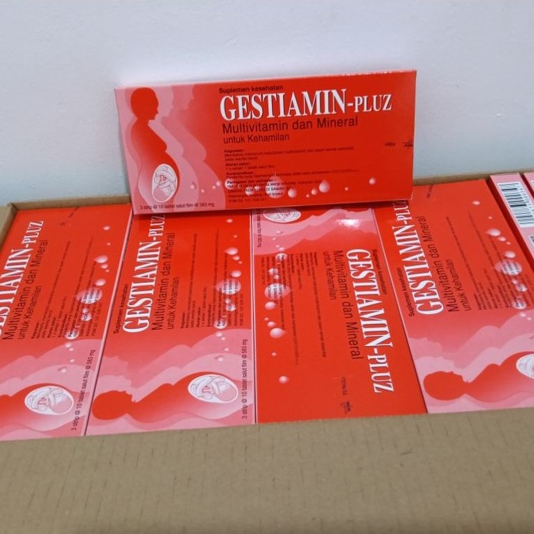 gestiamin vitamin PROMIL ibu hamil menyusui lansia remaja
