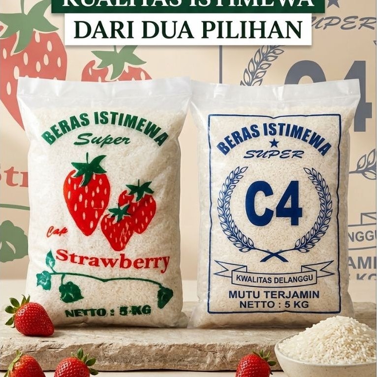 Beras C4 Kemasan 5kg