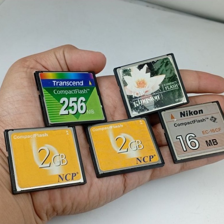 Memory CF Card 2gb 1gb 256mb 16mb
