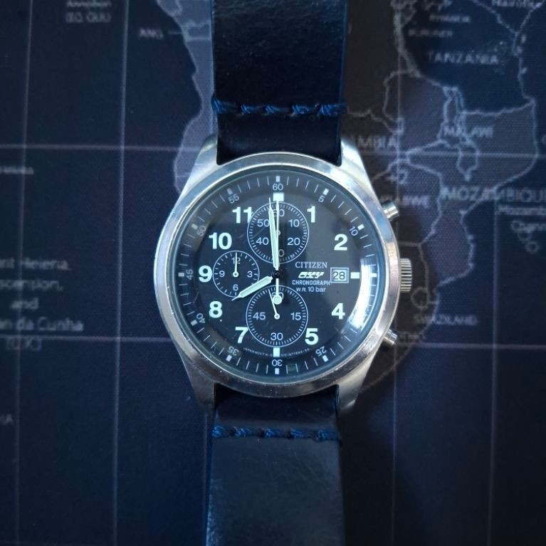 RARE citizen OXY chronograph 0510-s68211