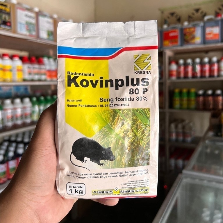 Rodentisida Kovinplus 80 P (1 kg)