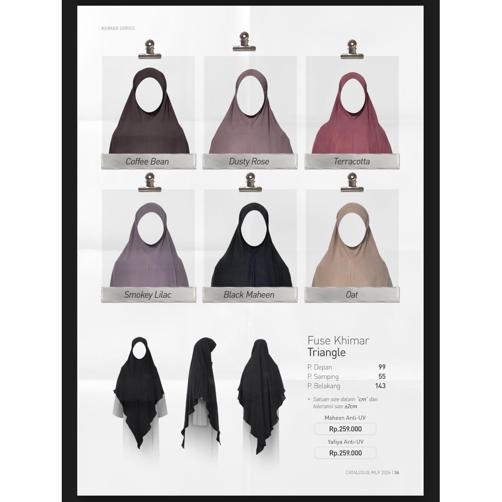 NWT Aljenna fuse khimar triangle dusty rose