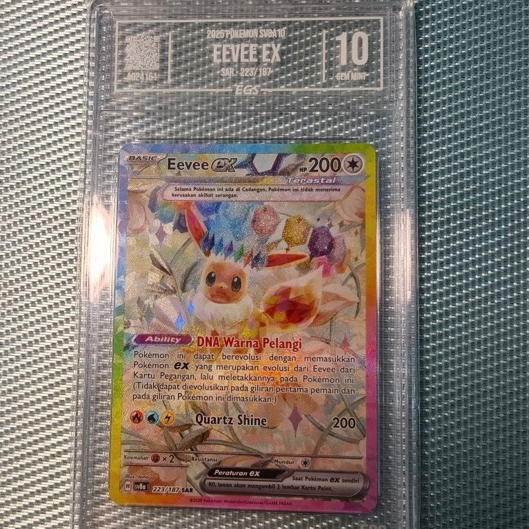 SLAB POKEMON EEVEE SAR EGS 10