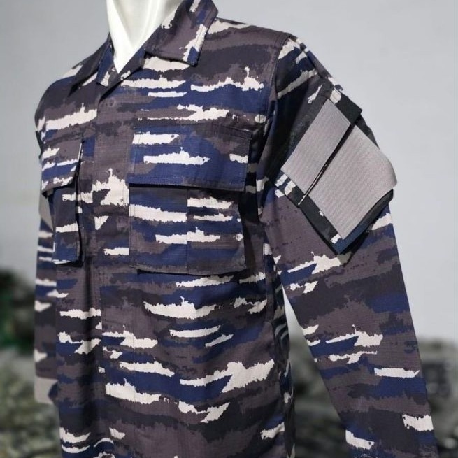 BAJU PDL TNI AL KRI LAYAR BALOTELY / VELBED / MICROPOLY WOLL