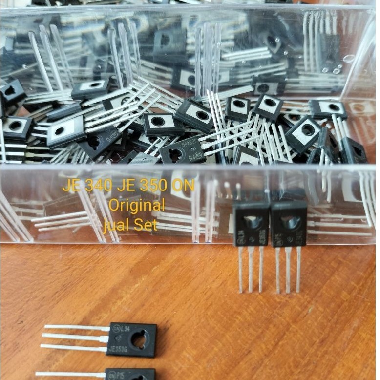 JE 340 JE 350 ON Original Transistor JE 340 JE 350 ONSEMI 1 set