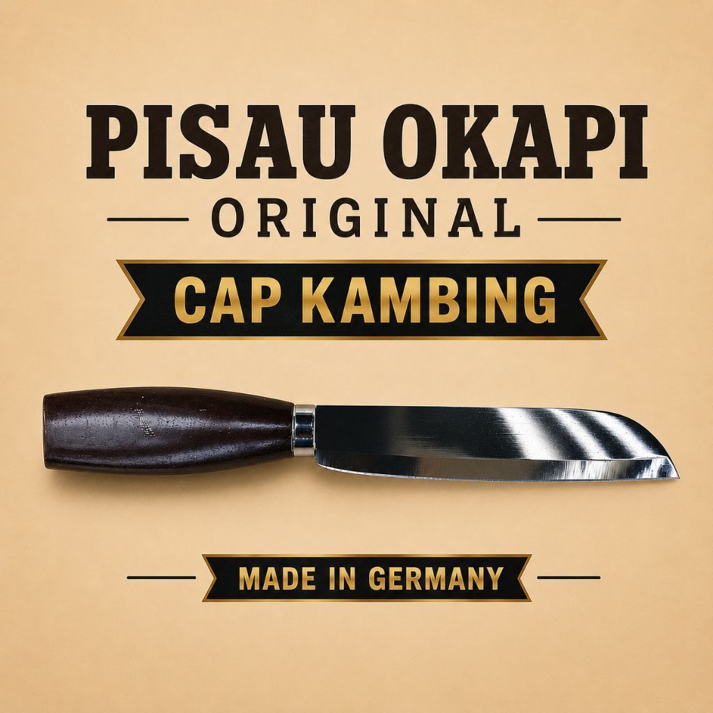 Pisau Dapur Super Tajam Okapi Cap Kambing Original - Made In Jerman