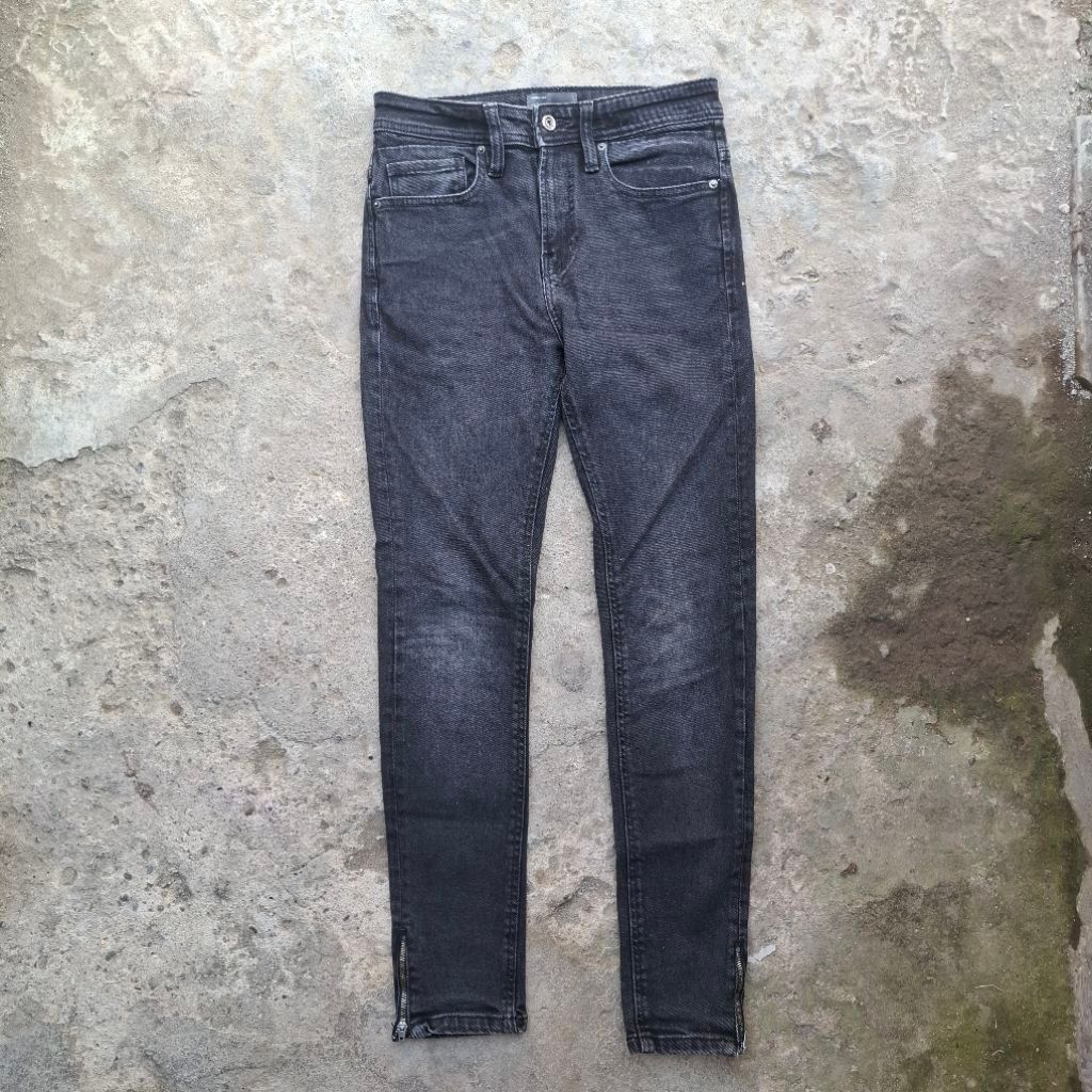 JEANS DENIM BLACK WASH ZARAMAN