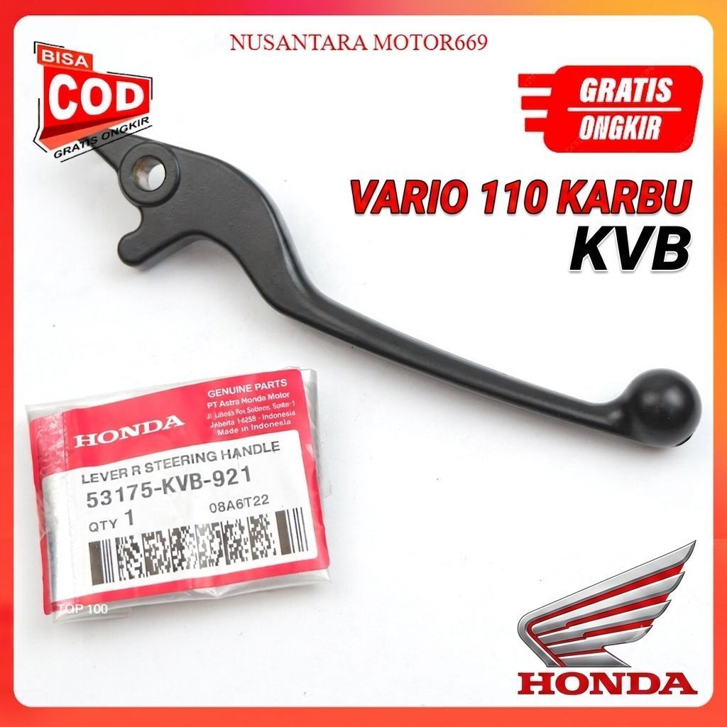 handel rem Kanan vario 110 karbu -  KVB MOTOR