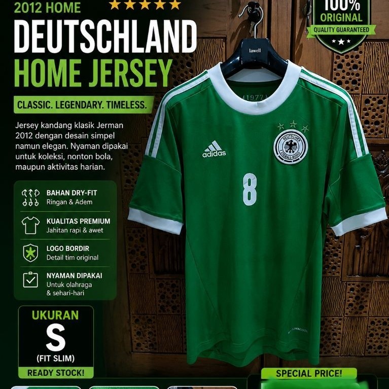 Jersey Original Jerman Uero 2012