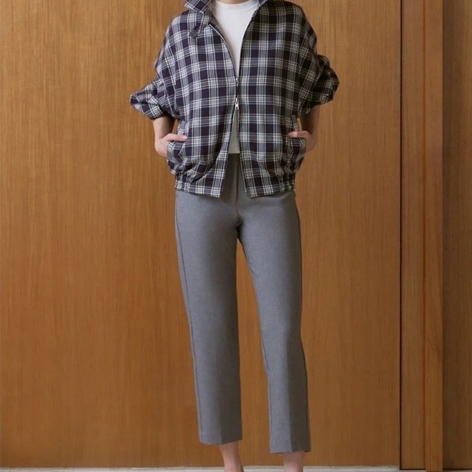 DUMA PERR JACKET NAVY PLAID