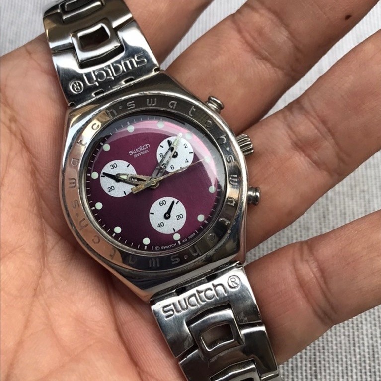 Jam Tangan Wanita SWATCH IRONY Chronograph