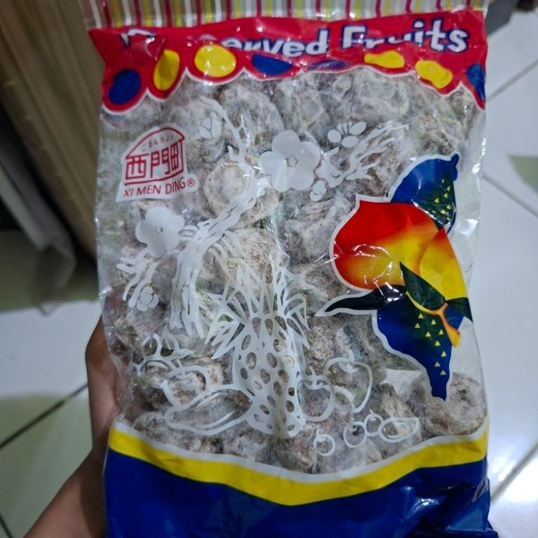 Manisan Kiamboy Putih Asin - Rasa Asin Manis, Camilan Sehat, Tekstur Bubuk - Putih