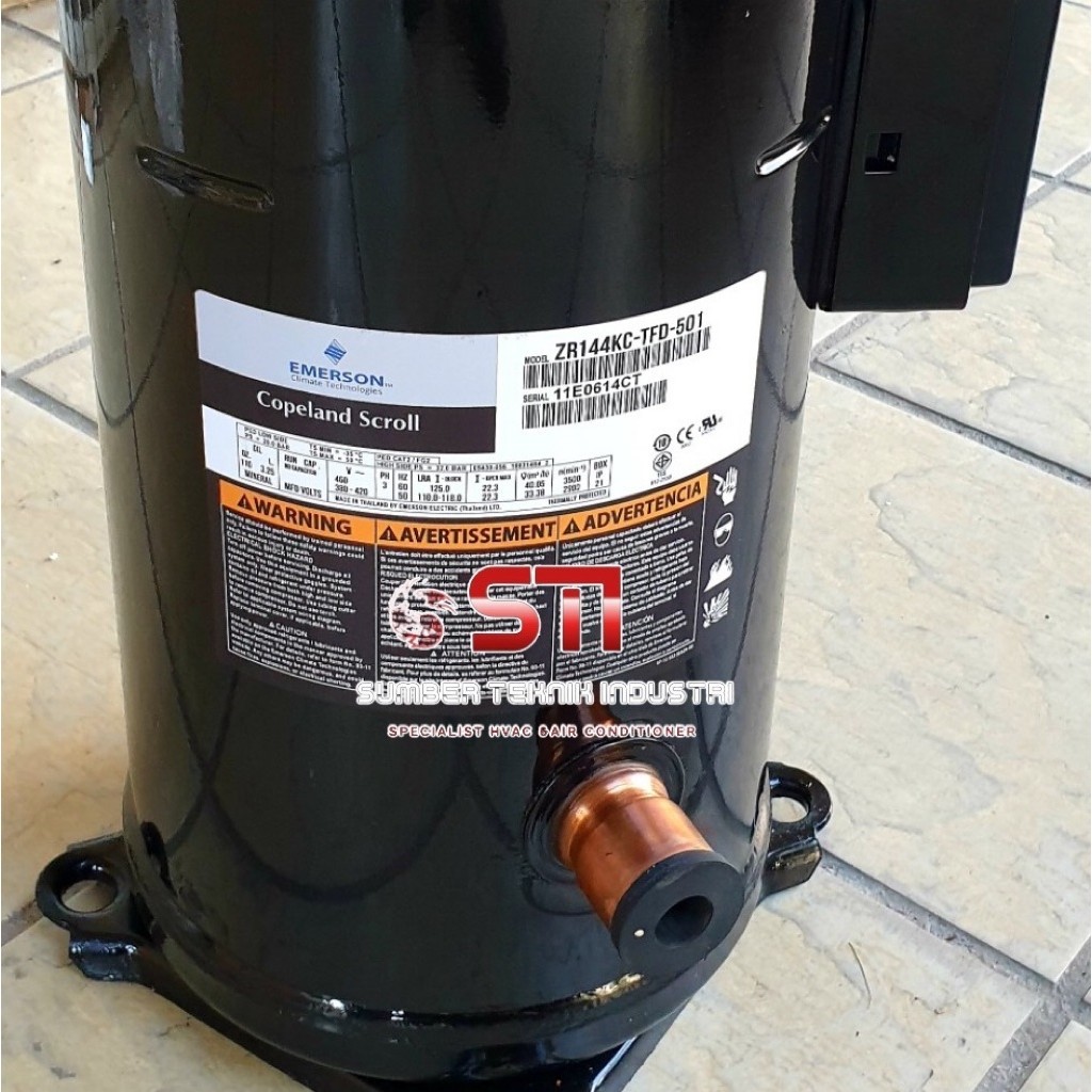 Compressor Copeland ZR144KC / Kompresor AC ZR144KC-TFD-501 12 5PK R22