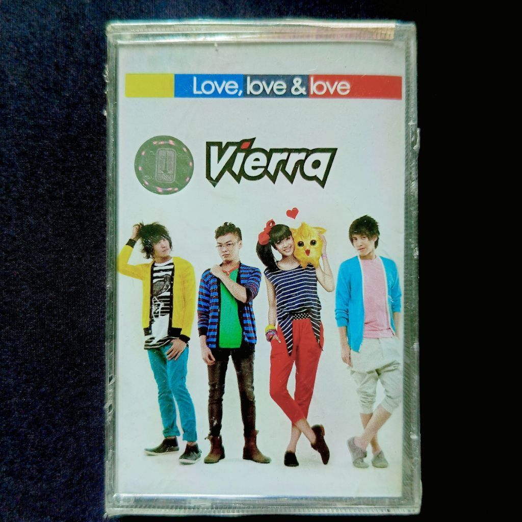 Kaset Vierra - Love, Love & Love (Sealed)