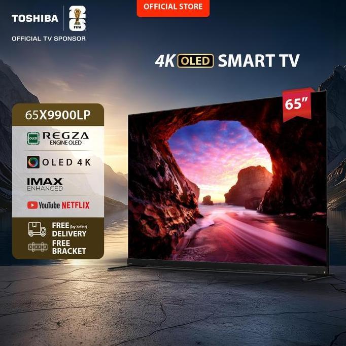 [4K Oled 120Hz] [Free Bracket] Toshiba Tv 65" Flagship Oled 120Hz 4K Uhd Smart Tv - Dolby Vision Iq 