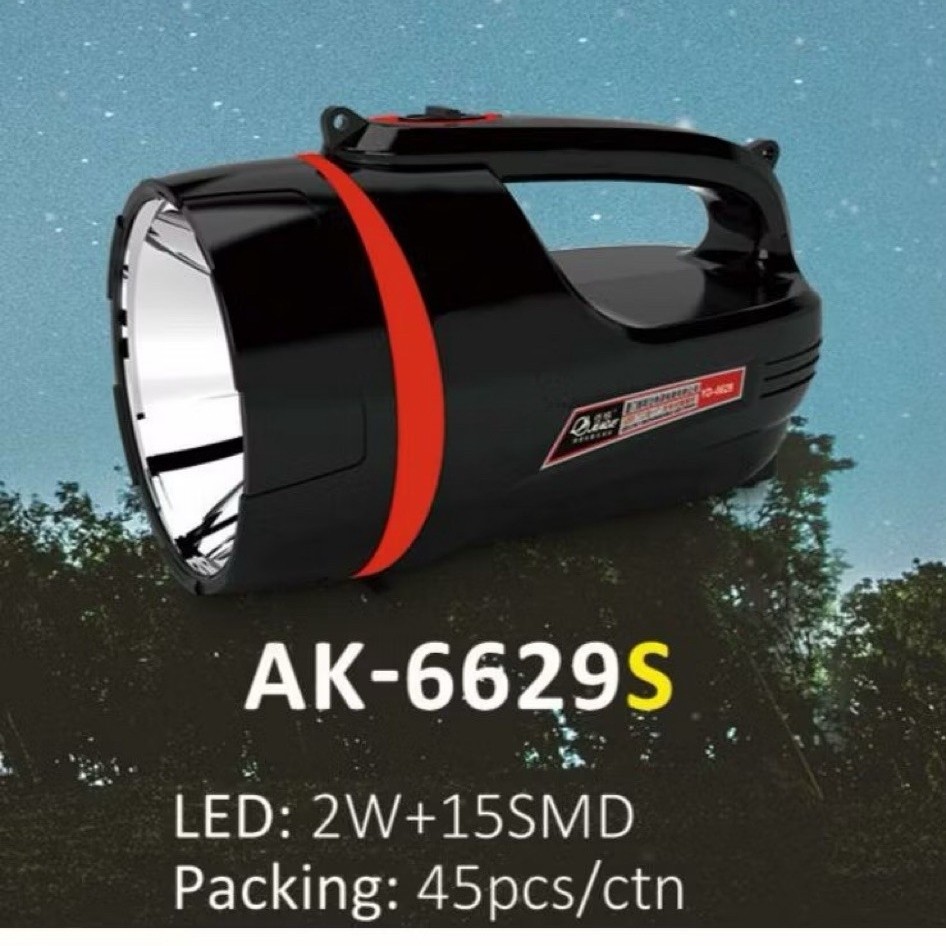Aoki AK6628 Senter Jumbo LED Super Terang - Senter Tangan LED Besar / Jumbo AOKI AK-6628 - Senter ca