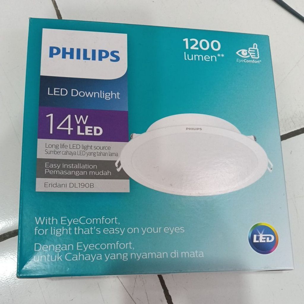 Lampu LED PHILIPS DOWNLIGHT 14 Watt / PHILIPS ERIDANI 14 WATT