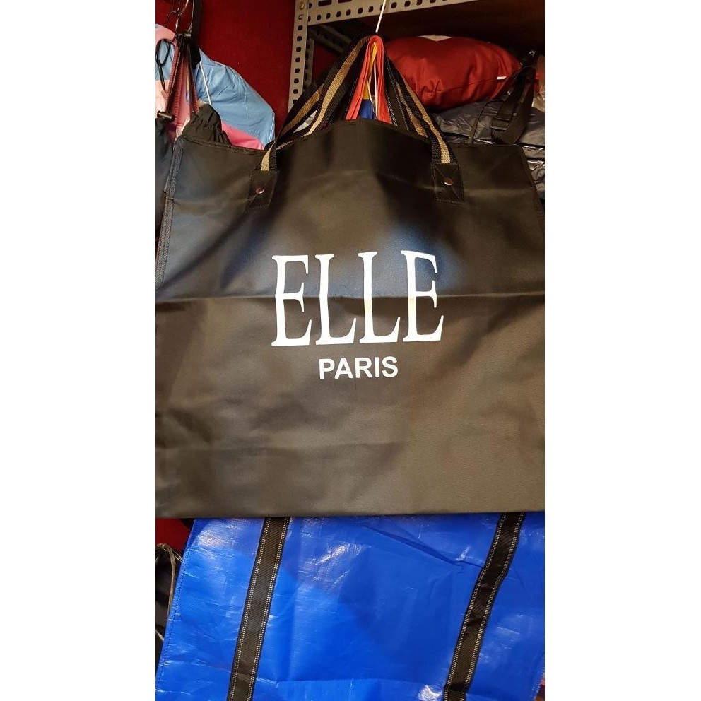 Kain Elle Jumbo, Tas Bahan Kuat, Tas Barang, Tas Belanja, Tas Elle