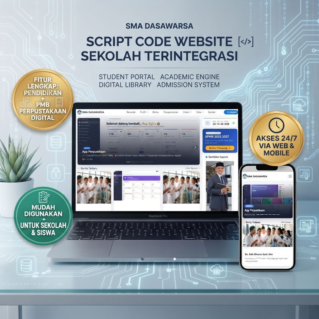Script Source Code Portal Web Sekolah