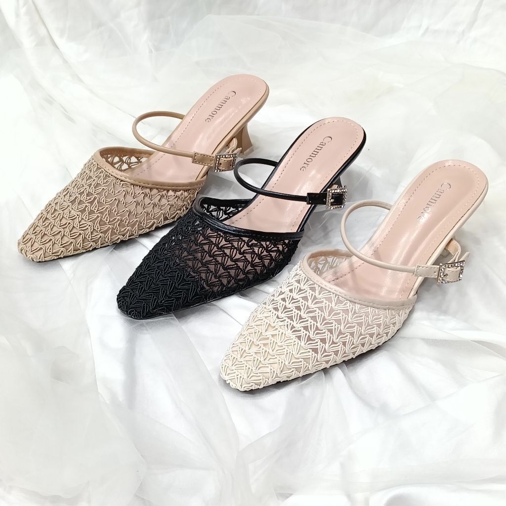 #XT4-02#Sepatu Tali Canmore wanita import high class