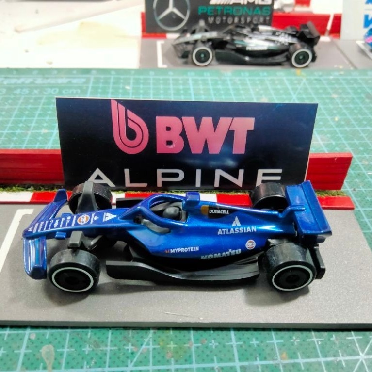 Hot Wheels BWT Alpine Formula 1 Skala 1:64