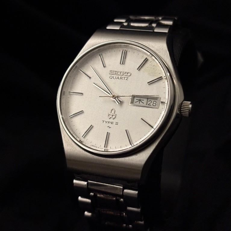 Seiko TYPE II Wave Textured Dial • 4316-8000