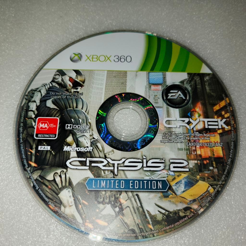 dvd game original xbox 360 (tanpa box & manual)
